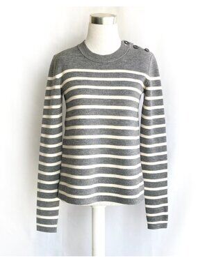 Breton Striped Merino MADDY Pullover Comptoir des Cotonniers